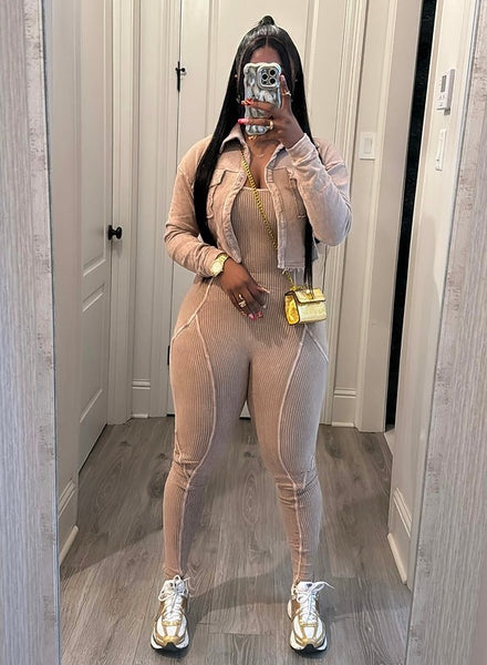 Snatched & Ready Ribbed Set