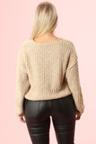 V-neck sweater