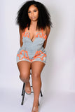 Tangled in Love Denim Romper