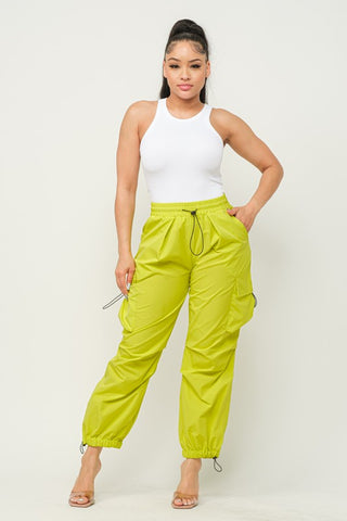 Spring Joggers (Lime)